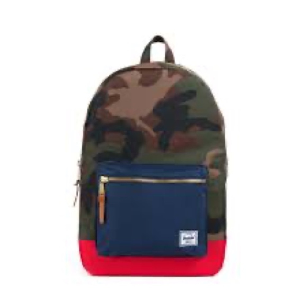 Herschel Supply Company Camouflage and Red Backpack